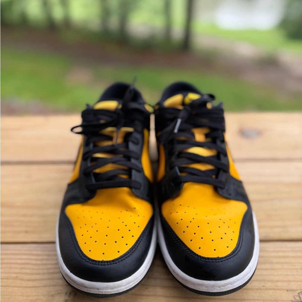 Mens Nike Dunk Low Yellow/Black